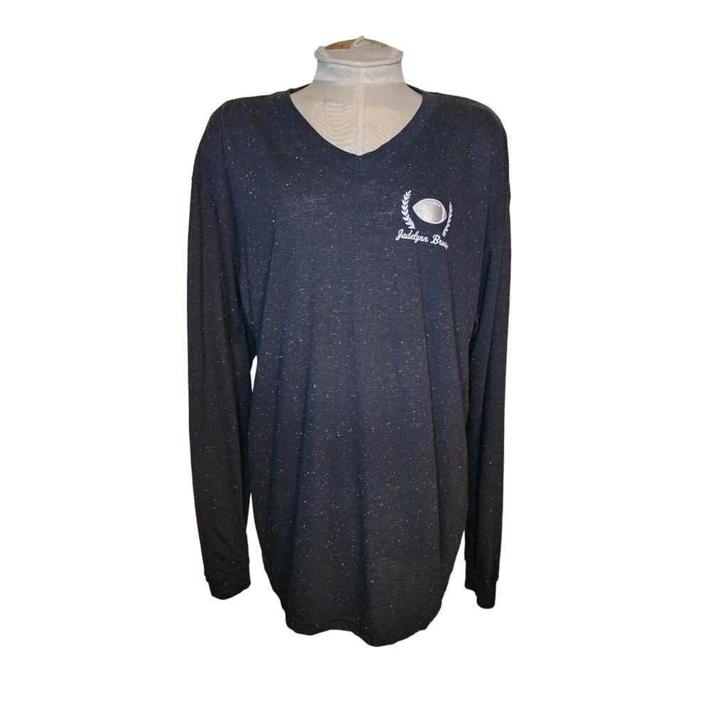 Jadelynn Brooke Long Sleeve Tee Size L Black‎
